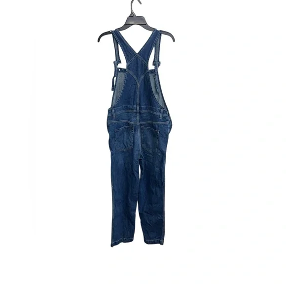 Free People 27 Medium wash denim overalls - Picture 3 of 6
